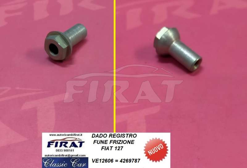 DADO REGISTRO FUNE FRIZIONE FIAT 127
